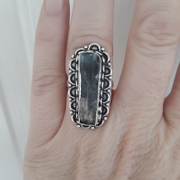 New Kyanite 925 Silver Ring. - Picture 3 of 8
